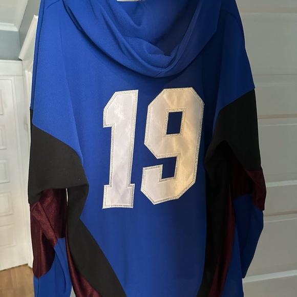 Supreme Hooded Hockey Jersey - Royal, Medium - Picture 3 of 8
